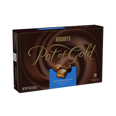 - (2 Pack) Hershey's Pot of Gold, Assorted Chocolate Premium Collection, 10 Oz - Online Only