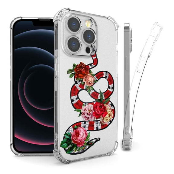 Flex Gel Camera Cover Designed For Apple iPhone 14 Pro 6.1" Case Transparent Clear