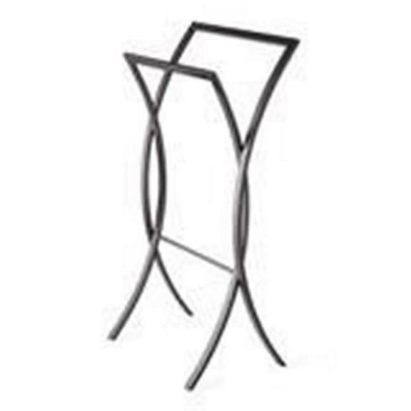 Better Living Products 53587 ONDA Towel Stand  Matte Black