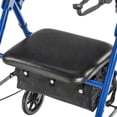 thumbnail image 5 of Andador plegable Drive Medical RTL10261BL con asiento - Asas y asiento ajustables, color azul, 5 of 5