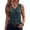 Deep Green, variant on MOYIKO Tank Tops for Women Summer Sleeveless V Neck Pleated Tops Loose Fit Casual Trendy Basic