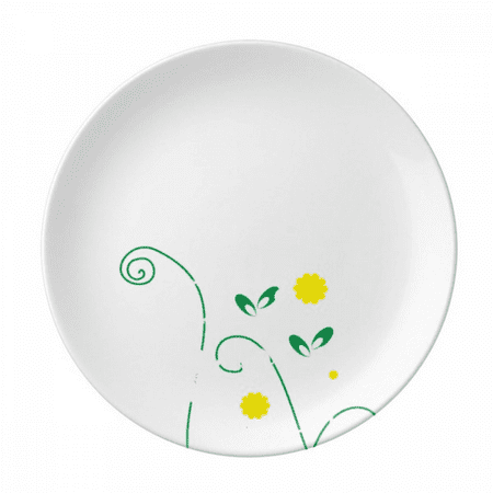 

flower s green petal plate decorative porcelain salver tableware dinner dish