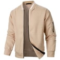 thumbnail image 3 of Yokua Men's coat Casual Fit Baseball Letterman coat Boys Bomber coat, 3 of 11