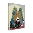 thumbnail image 2 of Trademark Fine Art 'Rough Collie' Canvas Art by Lanre Adefioye, 2 of 3