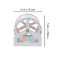thumbnail image 2 of LEEYNEER Hérisson Roue d'Exercice de Course avec Support Jouets de Sport pour Animaux de Compagnie, 2 of 6