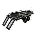 thumbnail image 2 of 1:10 Scale Dual Axle Flatbed Trailer Full Metal Trail Car Trailer for RC, 2 of 8