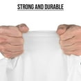 thumbnail image 4 of Commander 12-16 Gallon 0.4 MIL Clear Heavy Duty Garbage Bags - 24" x 31" - Pack of 500 - For Contractor, Janitorial, Industrial, & Commercial, 4 of 6