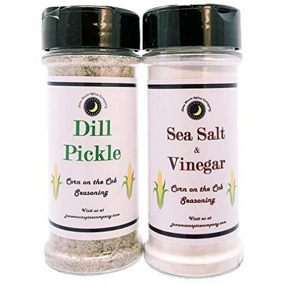 June Moon Spice Company's Corn on the Cob Seasoning Variety 2 Pack | 5.5 fl. oz. Shaker Bottles