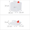 thumbnail image 5 of 2-PACK 10L Portable collapsible water can with faucet, 5 of 5