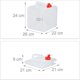 thumbnail image 5 of 2-PACK 10L Portable collapsible water can with faucet, 5 of 5