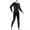 Black, variant on Yievot Mens Thermal Underwear Set Cotton Slim Johns for Men Crew Neck Shirts and Bottoms Base Layer Cold Weather Thermals