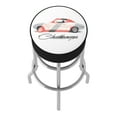thumbnail image 4 of Trademark Gameroom Dodge Challenger Stripes Bar Stool with Padded Seat, 4 of 5