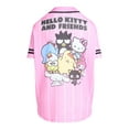 thumbnail image 3 of Hello Kitty Graphic Baseball Jersey, Women's, 3 of 5