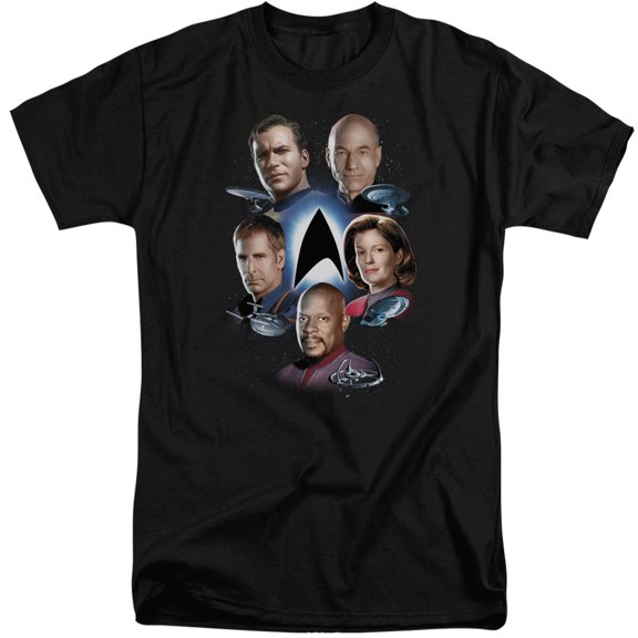 Star Trek - Starfleets Finest - Tall Fit Short Sleeve Shirt - XX-Large