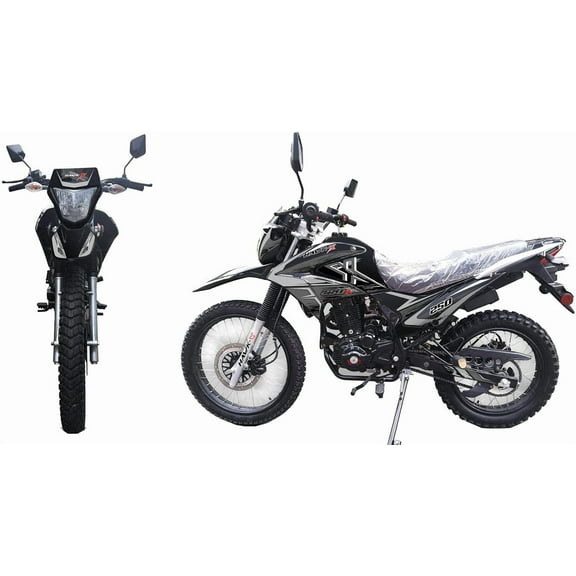 HHH XHawk Enduro 250cc Motorcycle EFI Dual Sports Hawk Bike Dirtbike Hawkx Enduro Bike Adults Motorcycle Bike 250cc Street bike (Red)