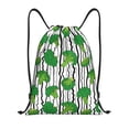 thumbnail image 1 of Xecao Broccoli 2 Pattern Sports Drawstring Backpack - String Swim Gym Bag with Wet Proof Pocket for Women&Men-Medium, 1 of 6