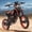 Black + Red, variant on X1 Spark Electric Dirt Bike, 4500W Peak up to 60 Miles, 50MPH, 60V 28.8Ah Battery E-Bike, 14"/12" Fat Tire Electric Motorcycle for Mountain off-Road Adults, E-Mountain Bike, Comply with UL2849 by SGS