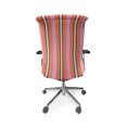 thumbnail image 5 of Ambesonne Geometric Office Chair Cover Stretchable High Back, Rhythmic Stripes Pattern, Pale Salmon Pink, 5 of 6