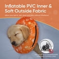thumbnail image 3 of Supet Inflatable Dog Recovery Collar, Soft Adjustable Donut Collar to Prevent Licking, Comfortable Post-Surgery E-Collar for All Dogs, 3 of 7