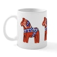 thumbnail image 2 of CafePress - The Swedish Horse Mug - 11 oz Ceramic Mug - Novelty Coffee Tea Cup, 2 of 6