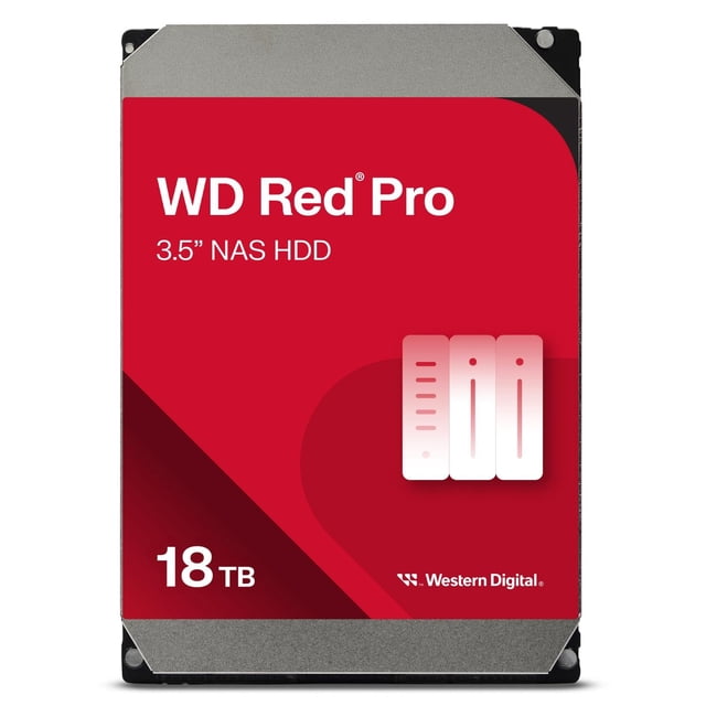 Disco Duro Western Digital WD Red Pro 18TB 7200RPM SATA
