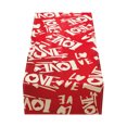 thumbnail image 2 of Apmemiss Clearance Valentines Day Table Runner, Sweet Heart Valentines Day Decorations Valentines Runner for Table Seasonal Sweet Decor for Indoor Outdoor Dining Table Decorations, 2 of 7