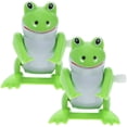 thumbnail image 1 of 2 piezas Relojes Frog Frog Windup Frog Toy Clockwork Juguetes Novedse de caricatura Froghings, 1 of 8