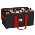 thumbnail image 1 of Caja Contenedora De Almacenamiento De Adornos Navideños Que Almacena Hasta 54-4 "" Divisores Ajustables Contenedor Organizador Grande Para Proteger Y Almacenar Decoración Navideña - Negro, 1 of 1