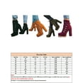 thumbnail image 2 of Fangasis Women Block Heels Bootie Mid Top Ankle Boots High Heel Booties Walking Casual Winter Shoes Brown Yellow 5.5, 2 of 3