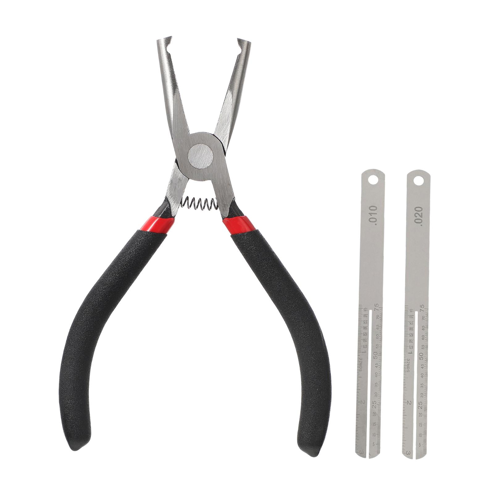 Fret Puller Pliers Fret Nipper Flat Head Bass Fret Nippers Tool Carbon Steel for Professional Guitarists