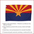 thumbnail image 5 of Allied Flag 2 x 3 FT Nylon Arizona State Flag - Made in USA, 5 of 5