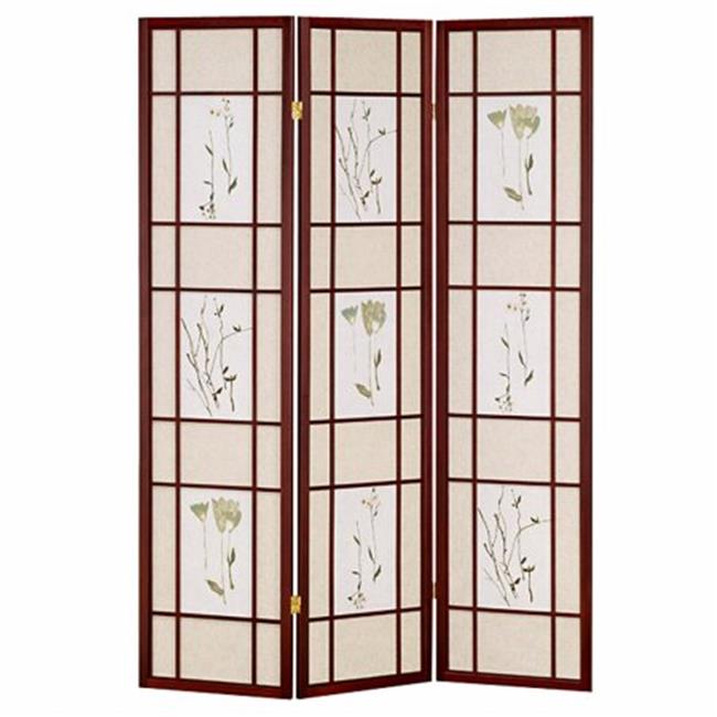 3 Panel Shoji Screen Cherry