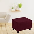 thumbnail image 3 of Reposapiés suave Sunnimix Funda protectora Estirable Vino rojo, 3 of 7