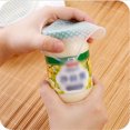 thumbnail image 5 of Juego de 4 fundas de silicona para envolver alimentos, diferentes tamaños, reutilizables, con forma cuadrada, adhesivo de silicona, fundas duraderas para alimentos TUNC Sencillez, 5 of 5