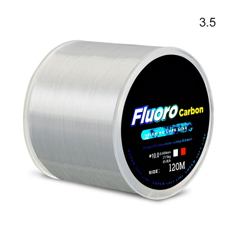 Fishing Line Clear Invisible Hanging Wire Strong Nylon String Clear Fluorocarbon Strong Monofilament Fishing Wire for Fluorocarbon Fishs Line 3.5