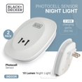 thumbnail image 2 of Luz nocturna BLACK+DECKER con 2 puertos de carga USB, 10 lm, paquete de 2, 2 of 7