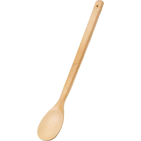 Joyce Chen Burnished Bamboo Mixing Spoon, 18-Inch