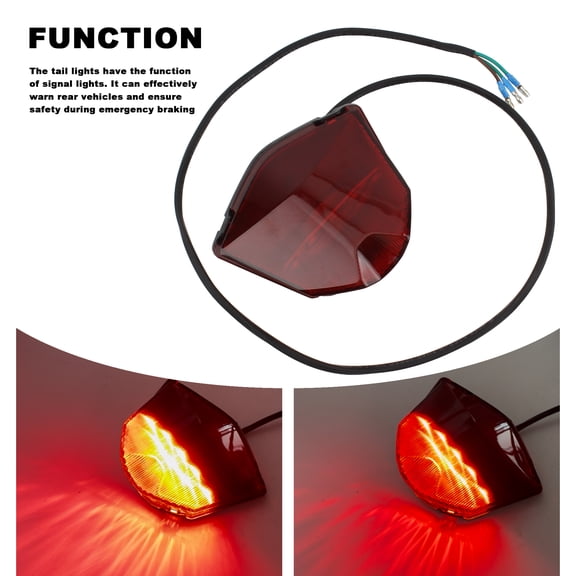 For KTM Motorcycle Rear Light Taillight Accessories Brake Lamp EXC XCF XCW 125 150 200 250 300 350 400 450 500 530 2012 to 2016 Motorbike Stop Signal Motocross