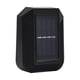 thumbnail image 2 of Lámpara solar de pared con iluminación hacia arriba y hacia abajo para exteriores, IP65, decoración moderna para el hogar, jardín, porche, color negro, paquete de 2 unidades., 2 of 9