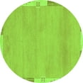 thumbnail image 1 of Ahgly Company Indoor Round Abstract Green Modern Area Rugs, 5' Round, 1 of 4