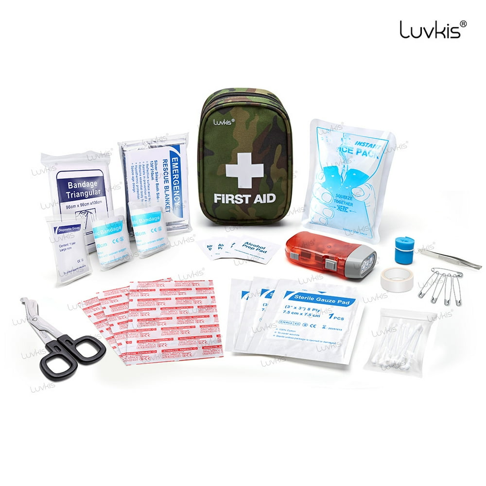 First Aid Kit Carry Hang Great Compact First Aid Kit in Emergency for Outdoor Survival Camping