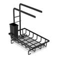 thumbnail image 2 of Cocina Baño Fregadero Esponja Organizador Independiente Abierto y hueco Fondo Cepillo Jabonera Durable Uso multiposición Colgador de paños de Soledad tendedero de encimera, 2 of 7