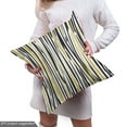 thumbnail image 5 of Ambesonne Abstract Fabric by the Yard Upholstery, Animal Skin Brushstroke, 2 Yards, Khaki Black and White, 5 of 5