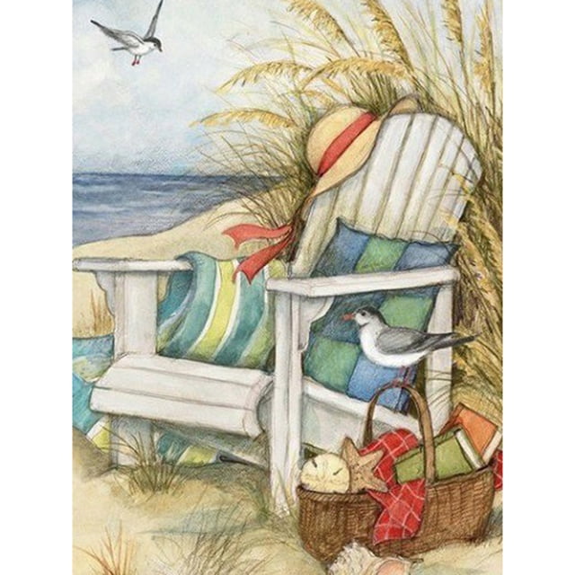Pintura de diamante (DE8071) 5D DIY Square Bird Sofá Mosaico Rhinestone Draw 30x40cm Hugtrwg Para estrenar