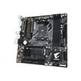 thumbnail image 2 of Aorus Ultra Durable B450 AORUS M Desktop Motherboard - AMD Chipset - Socket AM4 - Micro ATX - 1 x Processor Support - 64 GB DDR4 SDRAM Maximum RAM - 3.20 GHz O.C., 2.93 GHz, 2.67 GHz, 2.40 GHz, 2.13 G, 2 of 5
