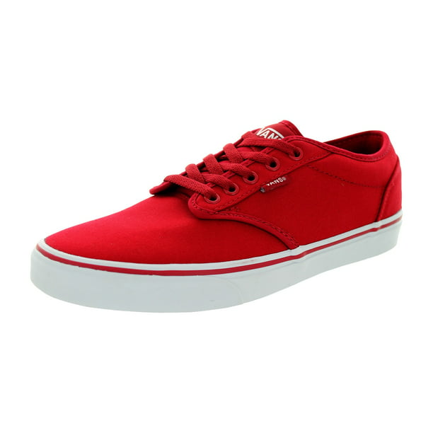imod Melankoli Maleri Vans Men's Atwood Red Canvas Skate Shoes - Walmart.com