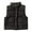 Black, variant on Vest For Kids Boys Girls Lightweight Warm Vest Sleeveless High Neck Button Casual Fall Winter Clothes Teal Color Coats Girls Rain Jacket Maze Jacket Lite Jackets for Girls E Jacket for Kids Snow