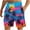 Multicolor#05, variant on Big and Tall Regular Fit Swim Trunks for Men Casual Summer Tropical Fruit Pattern Print Elastic Waist Beach Board Shorts Bathing Suit with Pockets Multicolor#19 S