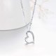 thumbnail image 4 of Collar de corazón, joyería de amor de oro fino para mujer, para esposa/mamá/gi, 4 of 5