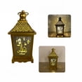 thumbnail image 2 of Linterna Led De Hierro Eid, Lámpara Colgante De Ramadán, Hermosa Y Exquisita Linterna De Estilo Vintage, Decoración Única De Cristal Eid, Festival De Ramada, Luz Nocturna Con Aro Portátil Speravity HA017943-00, 2 of 7